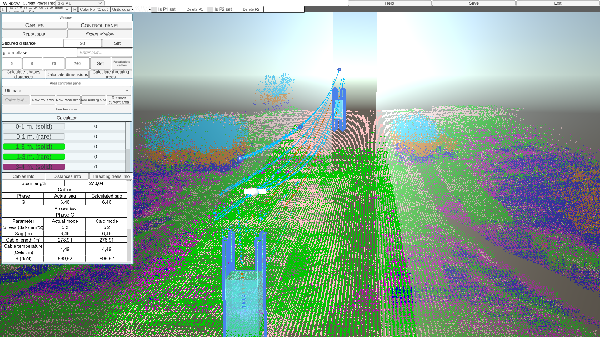 CableWalker Laser Scanner